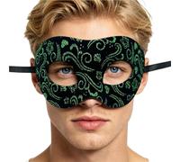 Maschera da maschera da uomo - accessorio per costume stile veneziano per ballo e sera | maschera di Halloween, per papà marito, uomini e Halloween, costume da festa di ballo di fine anno, carnevale