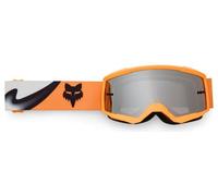 Maschera da mtb fox main noble nero arancione per bambini