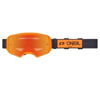 Maschera da mtb o neal b 22 core nero arancione