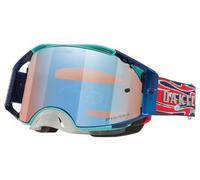 Maschera da mtb oakley airbrake mx troy lee designs blu prizm mx sapphire iridium codice oo7046 h7