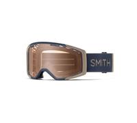 Smith - Maschera MTB - Rhythm Mtb Royal Navy / Summit Chromapop Amber Low Light in Silicone - Blu