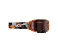 MASCHERA DA MTB VELOCITY 6.5 CON DOPPIA LENTE ANTIFOG E ANTIPROIETTILE LEATT ...