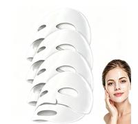 Maschera da notte al collagene per la cura della pelle coreana, per la | Idrogel con oligo ialuronico, per la notte, idratante, inodore, senza profumo, 4 maschere per il viso
