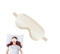 Maschera da notte in finta seta - copertura per occhi notturni - copertura per occhi blocca la luce | benda notturna, ombretto elastico opaco per viaggi, protezione degli occhi e transpi