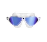 Zoggs Occhialini da nuoto Horizon Flex Titanium Unisex Adulto Trasparente/Bianco/Specchio Blu
