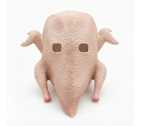 Maschera da Pollo Arrosto Divertente Maschera da Tacchino Bizzarra per