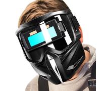 Maschera Da Saldatura Oscuramento Automatico - Casco Solare Colore Reale | Cappuccio Protettivo Per Tubi, Cantiere, Scultura, Manutenzione Agricola