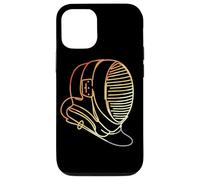 Maschera da scherma Appassionato di scherma d'epoca Custodia per iPhone 12/12 Pro