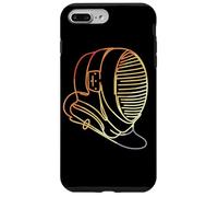 Maschera da scherma Appassionato di scherma d'epoca Custodia per iPhone 7 Plus/8 Plus