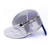 Maschera Da Scherma for Sciabola, Casco Da Scherma Unisex, Casco Protettivo Sportivo Comodo E Traspirante, Robusto E Resistente(L,350N_REMOVABLE)