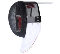 Maschera Da Scherma Specifica for Spada, Attrezzatura Da Scherma Unisex, Comoda E Traspirante, Adatta for L'allenamento E La Competizione Con Spade Pesanti(XL,1800N_NON-REMOVABLE)