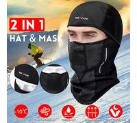 Maschera da sci antivento maschera integrale per bici sci per bicicletta sciarpe per la testa invernali copertura per scudo cappello da caccia per ciclismo antivento antipolvere