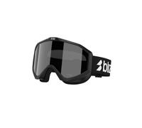 Maschera da sci Bliz LINER JR (BLACK-WHITE LOGO - Marrone effetto specchio argento) junior 00