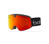 Maschera da sci Bollé Nevada Neo (Nero opaco - Sunrise Cat 2 e Light Vermillon Blue Cat 1) TU