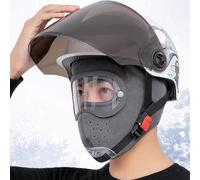 Maschera da sci calda, morbida e antifreddo, per uomo, donna, adulto,