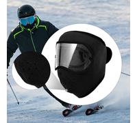 Maschera da sci calda, protezione per il viso, protezione per le orecchie,