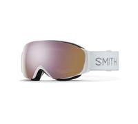 Maschera da sci da donna Smith I/O Mag S (White Chunky Knit - ChromaPop Everyday Rose Gold Mirror Lens) Taille unique
