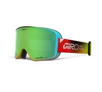 Giro - Maschera da sci da uomo - Method Multi Faded V Emerald/Infraed - rosso
