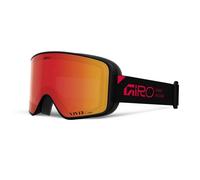 Giro - Maschera da sci da uomo - Method Black Red Stacked Vivid Ember/Infrared - Nero