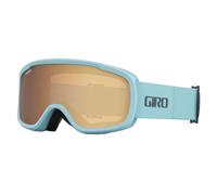 Maschera da sci Giro Moxie - Maschera da snowboard per donna e ragazzo - Cinturino Light Mineral Thirds con lenti color ambra/oro/giallo