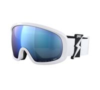 Maschera da Sci POC Fovea Mid Blixten White-Partly Sunny Blue Cat. 2