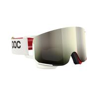 Maschera da sci POC Nexal (Rosso/Bianco/Ivory Parzialmente Soleggiato) cat 2 ONE