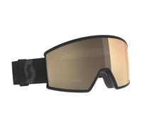 Maschera da sci Scott Ambit LS (mineral black - AMP LS bronze chrome S1-3) cat.1-3 AMP LS blue chrome S2-4
