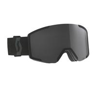 Maschera da sci Scott Shield + schermo supplementare (mineral black - AMP black chrome S3) cat.3 TU