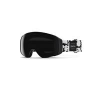 Smith - Maschera da sci - 4D Mag S Black Marble Chromapop Sun Black in Silicone - Nero