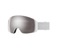 Maschera da sci Smith 4D Mag (White Vapor - ChromaPop Sun Platinium Mirror Lens) Cat. 3+1 Taille unique