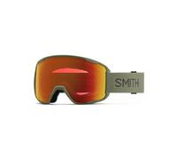 Maschera da sci Smith Preview (Fatigue Green - ChromaPop Everyday Red Mirror / Cat2) TU