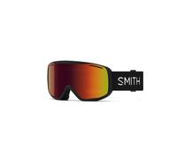 Smith Rally Ski Goggles Nero Red Solx Mirror Antifog/CAT2 Uomo,Donna