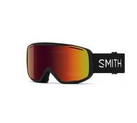Smith Rally Ski Goggles Nero Red Solx Mirror Antifog/CAT2 Uomo,Donna