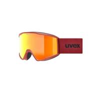 Uvex Blast Fm Ski Goggles Rosso Supravision Green-Clear/CAT3