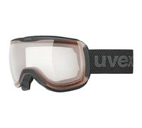 Maschera da sci Uvex DOWNHILL 2100 V (NERO OPACO/VARIO ROSSO SPECCHIO) TU