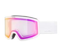 Maschera da Sci Uvex Provoqe V (Variomatic) White Matt-Pink S1-3