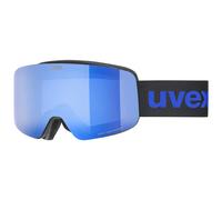 Maschera da Sci Uvex PWDR FM Black Matt-Blue Clear S2