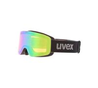 Uvex Pwdr FM - maschera da sci - bambino Black/Green junior