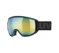 Maschera da sci Uvex VICTORIOUS S FM (NERO OPACO - S3 SPECCHIO ARANCIONE) TU