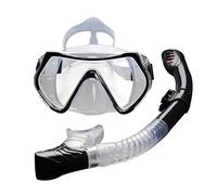 Maschera da Sub Set Boccaglio Premium Maschera Da Sub Per Adulti Snorkeling Immersioni Occhialini Nuoto Asciutto Snorkeling & Apnea(A)