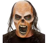 Maschera Da Testa Con Capelli Da Zombie Horror Per Halloween Adulti Di Smiffys