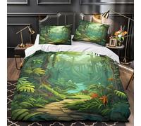 Maschera dell'orrore Set Di Copripiumino 3 pezzi microfibra stampa 3D con federe per cuscini con cerniera incluso federe Orrore spaventoso copripiumino for bambini e adolescenti King（220x240cm）