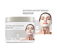 Maschera di argilla, migliora la pelle e texture, 8/6/6 cm, maschera per il viso di argilla di curcuma, fango del mare morto m-ask, eco-friendly e senza crudeltà, per una pulizia profondamente