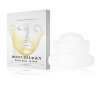 Maschera di collagene del restyling-Allenatore in vita della Corea, maschera di sollevamento del retinolo 3 in 1 con cinturino al mento, deep-collagene retinolo aumenta le maschere (4Pcs)