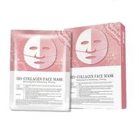 Maschera di collagene di bio di Nifora, affronta una vera maschera profonda rassodarla e idratante, le maschere idrogel notturne coreane con acido ialuronico, migliorano l'elasticità (5Pcs)