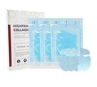 Maschera di collagene | Maschera di sollevamento solubile | Pellicola solubile ad alta solubile | 3 fronte e 3 macchie di guance per antirughe, fortezza, durata 'umidità