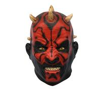 Maschera di Darth Maul - Copricapo horror per Halloween, per feste in costume di carnevale - Copertura per la testa del fantasma thriller