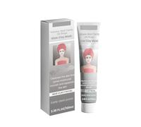 Maschera di fango detergente profonda, lenitiva e riparatrice, olio detergente, attenua l'opacità, illumina il tono della pelle, restringe i pori, adatta per pelli grasse e miste