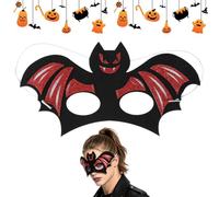 Maschera Di Halloween Da Mascherata Uomo Accessorio mezza faccia per feste