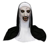 Maschera di Halloween Halloween Maschera Nun Maschere Spaventose in Lattice